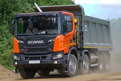 Дорожный самосвал Scania P380 CB8X4EHZ продать бу