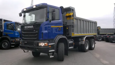 Самосвал карьерный Scania (Скания) ODIN M P440 B8X4HZ - углевоз c пакетом  XT и кузовом 28м3 - технические характеристики, комплектация, описание и  цены