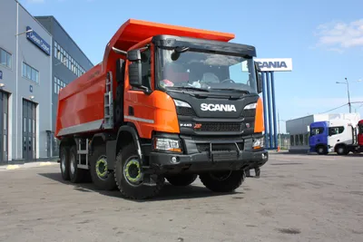 Дорожный самосвал Scania P380 CB8X4EHZ продать бу