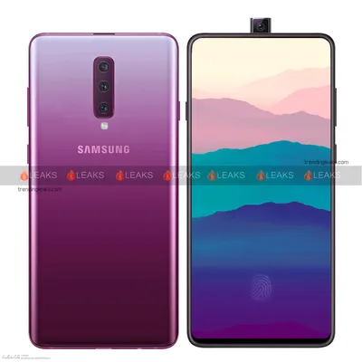 Необычный смартфон Samsung Galaxy A90 с выдвижной камерой показан на первых  изображениях