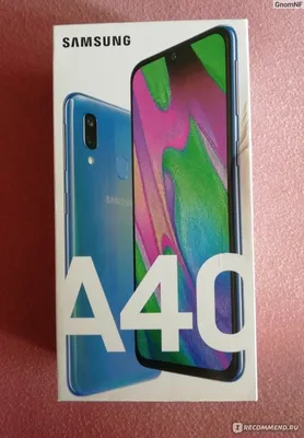 Смартфон Samsung Galaxy A40 - «Стоит брать только если вам нужен  минимальный размер. Во всех остальных случаях лучше поискать что-то  другое.» | отзывы