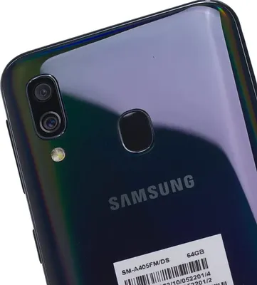 Смартфон Samsung Galaxy A40 Duos A405FN/DS с двумя SIM-картами, 4 Гб ОЗУ,  64 Гб ПЗУ, глобальная версия 5,9\", оригинал | AliExpress