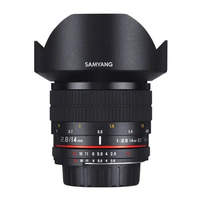 Samyang 14mm f/2.8 Canon EF - купить по лучшей цене, описание,  характеристики, отзывы Samyang 14mm f/2.8 Canon EF, технические  характеристики и обзоры Samyang 14mm f/2.8 Canon EF, гарантия и доставка  Объективы Samyang