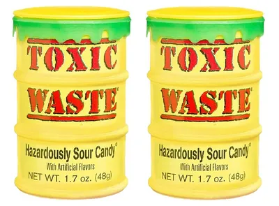 Конфеты Toxic waste Candy - «Самые кислые (или нет) в мире конфетки, какие  вкусы бывают, можно ли их есть» | отзывы