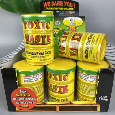 Toxic Waste Smog Balls 100г — американские конфеты недорого | магазин  сладостей Choco-Yummy