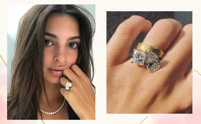 Самые красивые кольца с бриллиантами - 82 фото