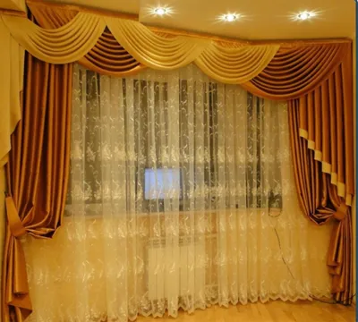 Ламбрекены для залы: 120 фото красивых сочетаний с тюлем и шторами