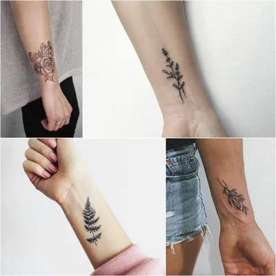 Тату для девушек - более 250 идей для красивой татуиорвки в каталоге  Classic Tattoo