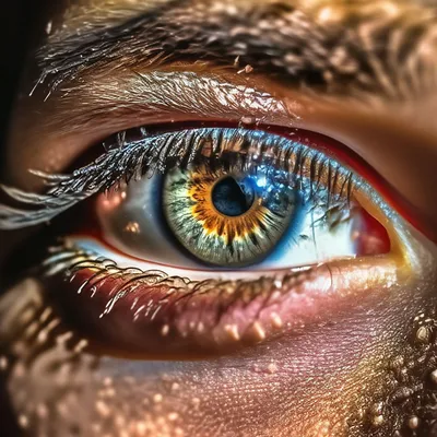 Самые редкие глаза: генетический признак зеленого цвета» — создано в  Шедевруме