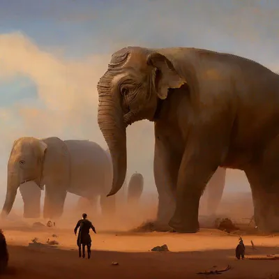 Слон с длинними бивнями стоковое изображение. изображение насчитывающей  защищено - 45230117