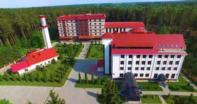 Территория санатория «Веста» в Беларуси