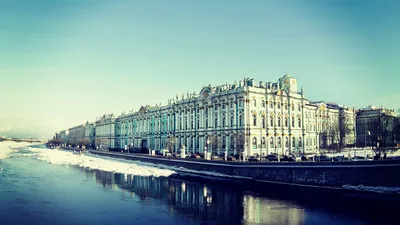 Обои Санкт Петербург, ориентир, ночь, отражение, городской район - картинка  на рабочий стол и фото бесплатно