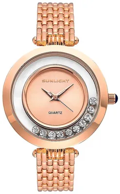 Часы женские наручные кварцевые с браслетом SUNLIGHT 28662300 купить в  интернет-магазине Wildberries