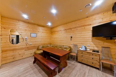 Дизайн комнаты отдыха в бане - PlotnikDoma.ru