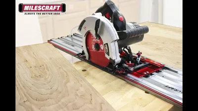 🟢 Homemade Track Saw - DIY Guide Rail for Circular Saw - YouTube