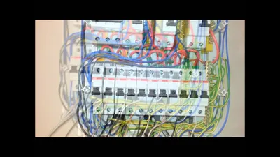 Сборка электрощита частного дома: подключение автоматов и дифавтоматов - 3  фазы, 220 В - YouTube
