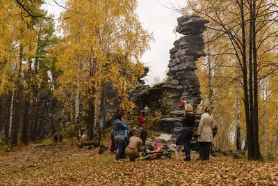 Семь Братьев зимой.