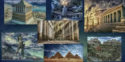 Показываем, как могли выглядеть Семь чудес Древнего мира | Северный маяк |  Наука и природа | Дзен