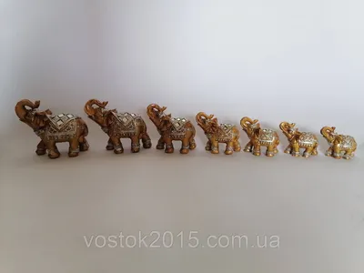 Статуэтки \"7 слонов\" (id 97507933), купить в Казахстане, цена на Satu.kz
