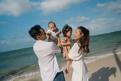 Семейная фотосессия в Доминикане на частном пляже без туристов!