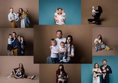 Семейные фотосессии | Семейная фотосъёмка в студии «100ART»