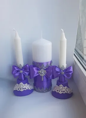 Свадебные свечи | семейный очаг купить в WeddingFinery.ru