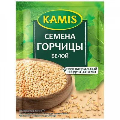 Семена горчицы Kamis белой 30 г купить по низкой цене 54.60р. с доставкой в  Москве и области