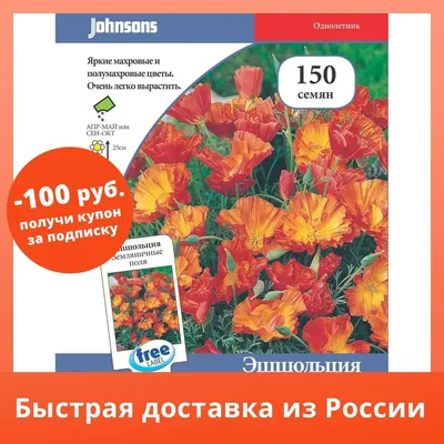 Эшшольция Морковный сок Гавриш - купить семена в интернет-магазине