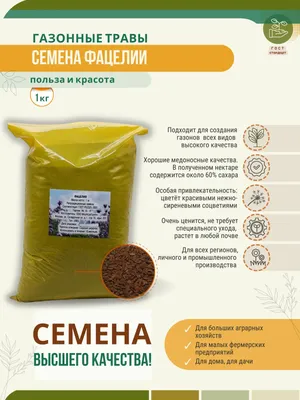 Семена Фацелия 200 г купить в Минске выгодно