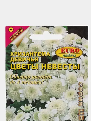 Семена хризантема Русский огород Наряд невесты 703514 1 уп. - отзывы  покупателей на Мегамаркет