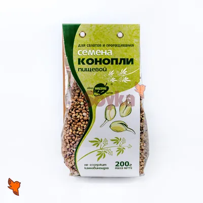 Семена конопли пищевые (семена конопляные), на вес купить в Москве