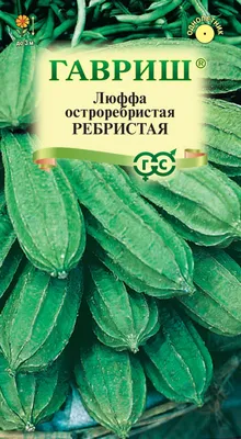 ✓ Семена Люффа Ребристая, 5шт, Гавриш, Цветочная коллекция по цене 44 руб.  ◈ Большой выбор ◈ Купить по всей России ✓ Интернет-магазин Гавриш ☎  8-495-902-77-18