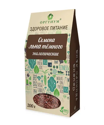 Купить Семена льна темного 500 гр по цене 130 руб. в Кетоша.рф