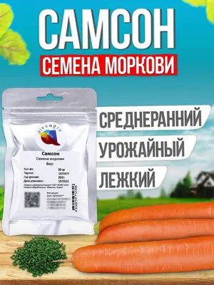 Семена моркови, ГАВРИШ, Каскад F1 0,3 г — купить в Абакане по цене 60 руб  за шт на СтройПортал