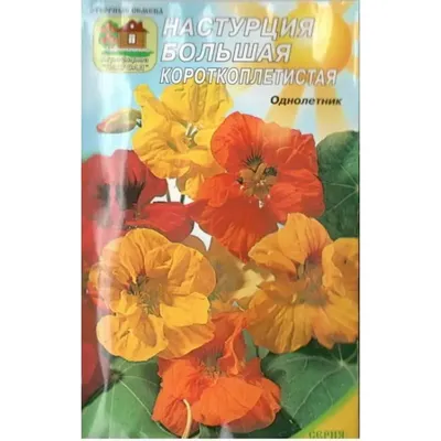 Семена цветов Настурция Голден кинг желтая Agroni в Москве – купить по  низкой цене в интернет-магазине Леруа Мерлен