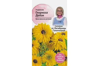 Семена рудбекия Семена от Октябрины Ганичкиной Глориоза Дейзи 1 уп. -  отзывы покупателей на Мегамаркет