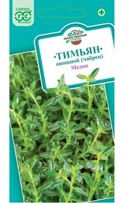 Купить Чабрец семена 0,15 грамм (около 350 шт) (Thymus vulgaris) тимьян  садовый обыкновенный в Украине