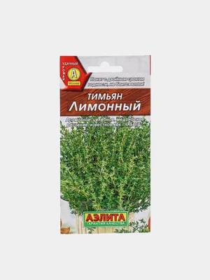 Семена \"Тимьян Лимонный\" купить по цене 59 ₽ в интернет-магазине  KazanExpress