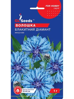 Семена Василек Голубой бриллиант 1 г GL Seeds купить в Украине с доставкой  | Цена в Svitroslyn.ua
