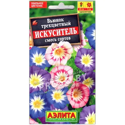 Семена вьюнок Плазмас Трехцветный Р00007428 1 уп. - купить в Москве, цены  на Мегамаркет
