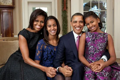 Семья Барака Обамы Фото фото