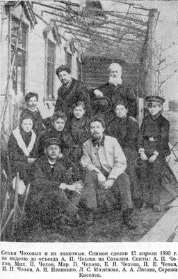 Антон Чехов с друзьями и семьей в своем доме в Москве, 1888 год. | World of  History | ВКонтакте