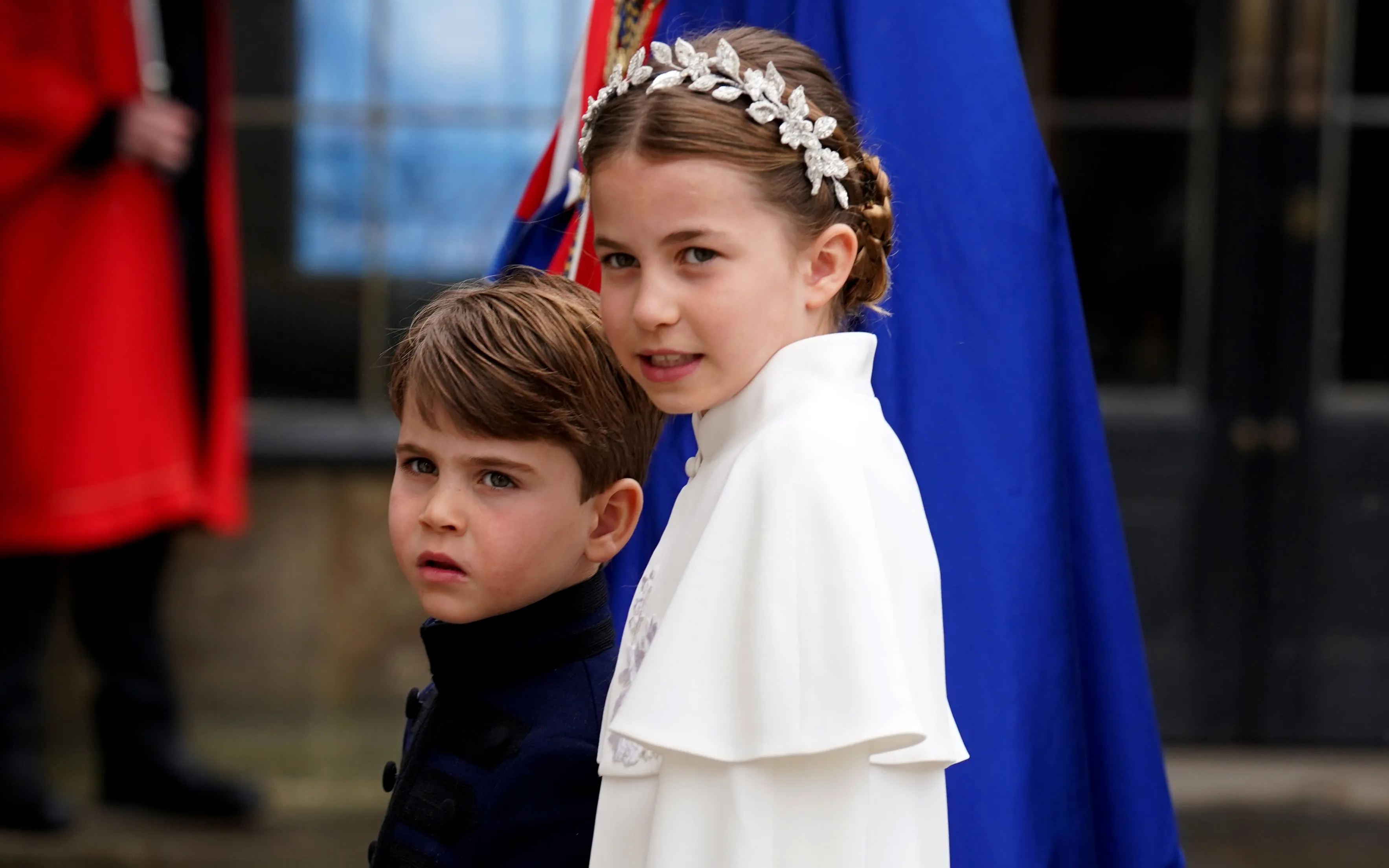 Дети принцессы уэльской. Кейт Миддлтон на коронации.