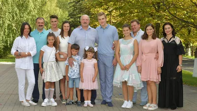 Семья Лукашенко Фото фото