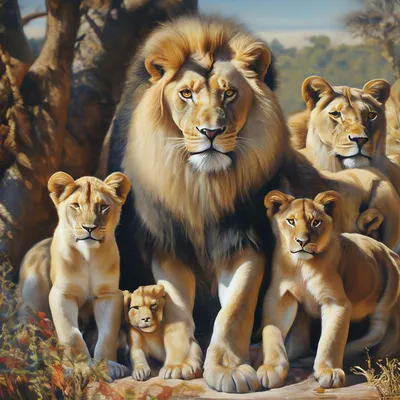 Рассказ про семью львов | \"Животные истории\" | Дзен
