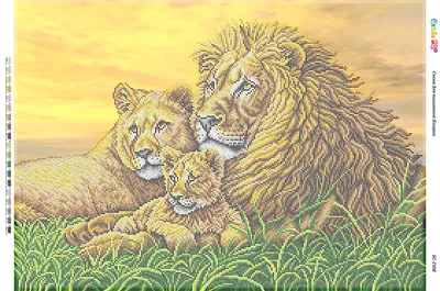 Семья львов стоковое изображение. изображение насчитывающей кот - 29115261
