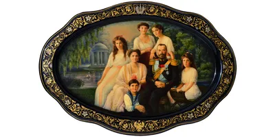Икона \"Царская семья Романовых\" в раме 12х14 - купить по низким ценам в  интернет-магазине OZON (244297175)