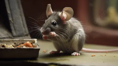 Серая мышь» — создано в Шедевруме
