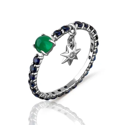 Авторское помолвочное кольцо в стиле Boucheron Facette купить от 15408 грн  | EliteGold.ua