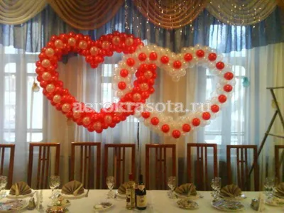 Украшение из шаров с на свадьбу с индивидуальной надписью купить в Москве  за 5 740 руб.